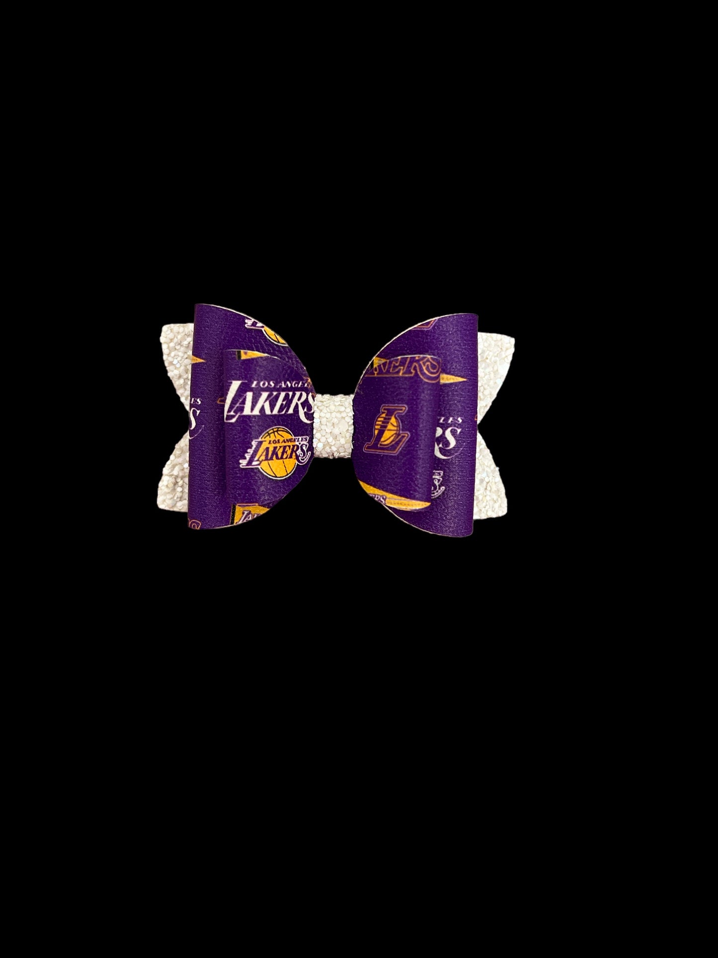 LA Lakers Tumbler with Bow Topper