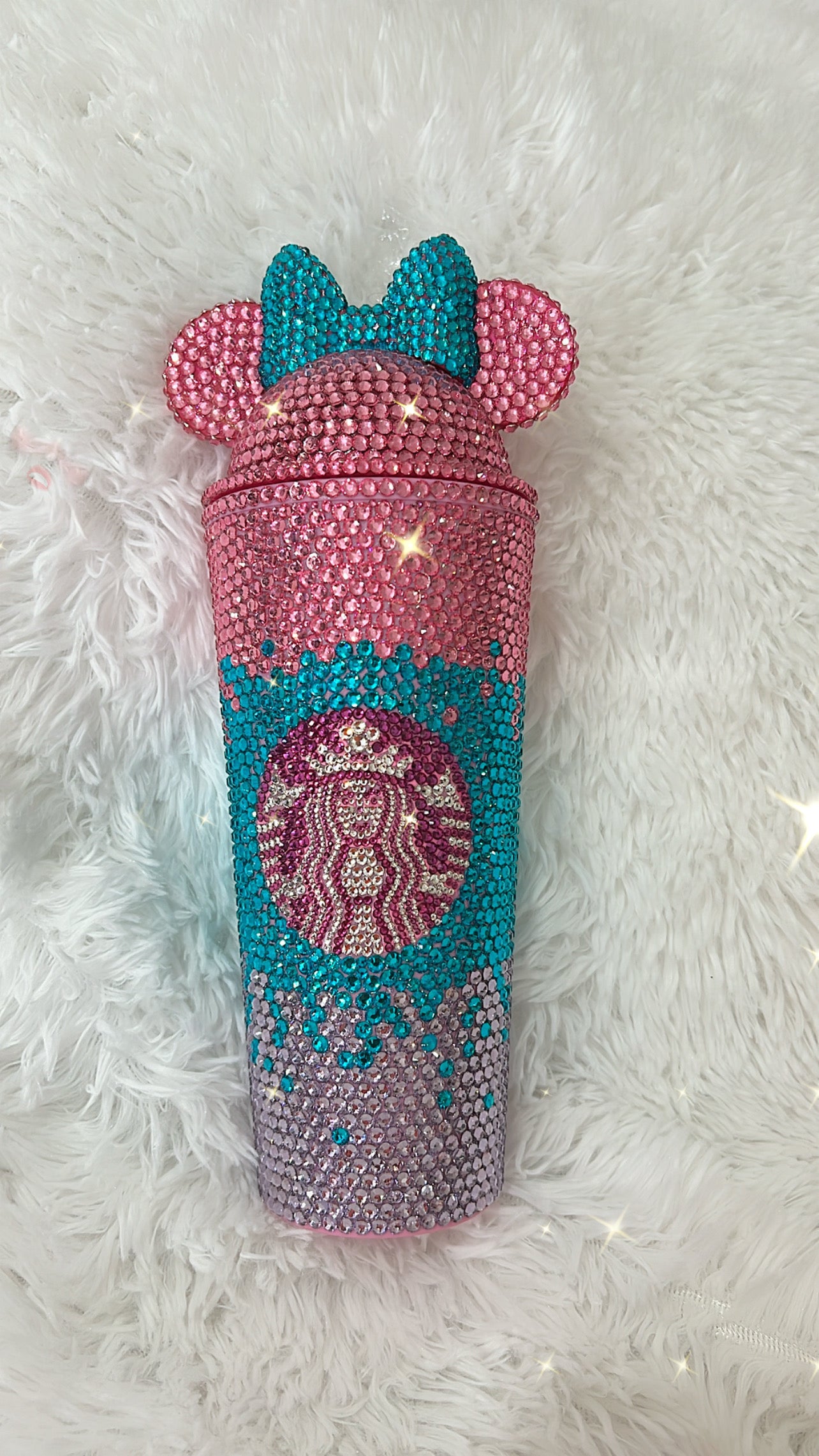 Minnie Mouse Ombré Tumbler