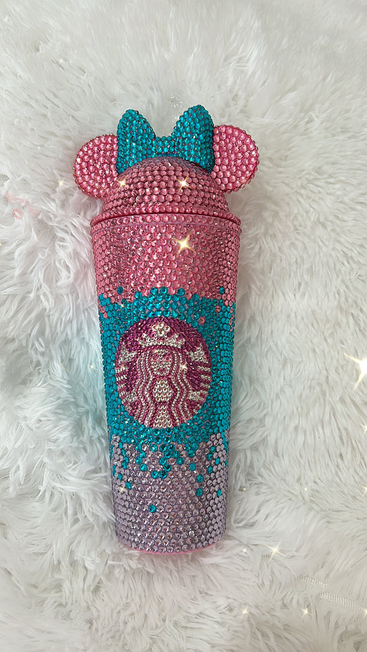 Minnie Mouse Ombré Tumbler