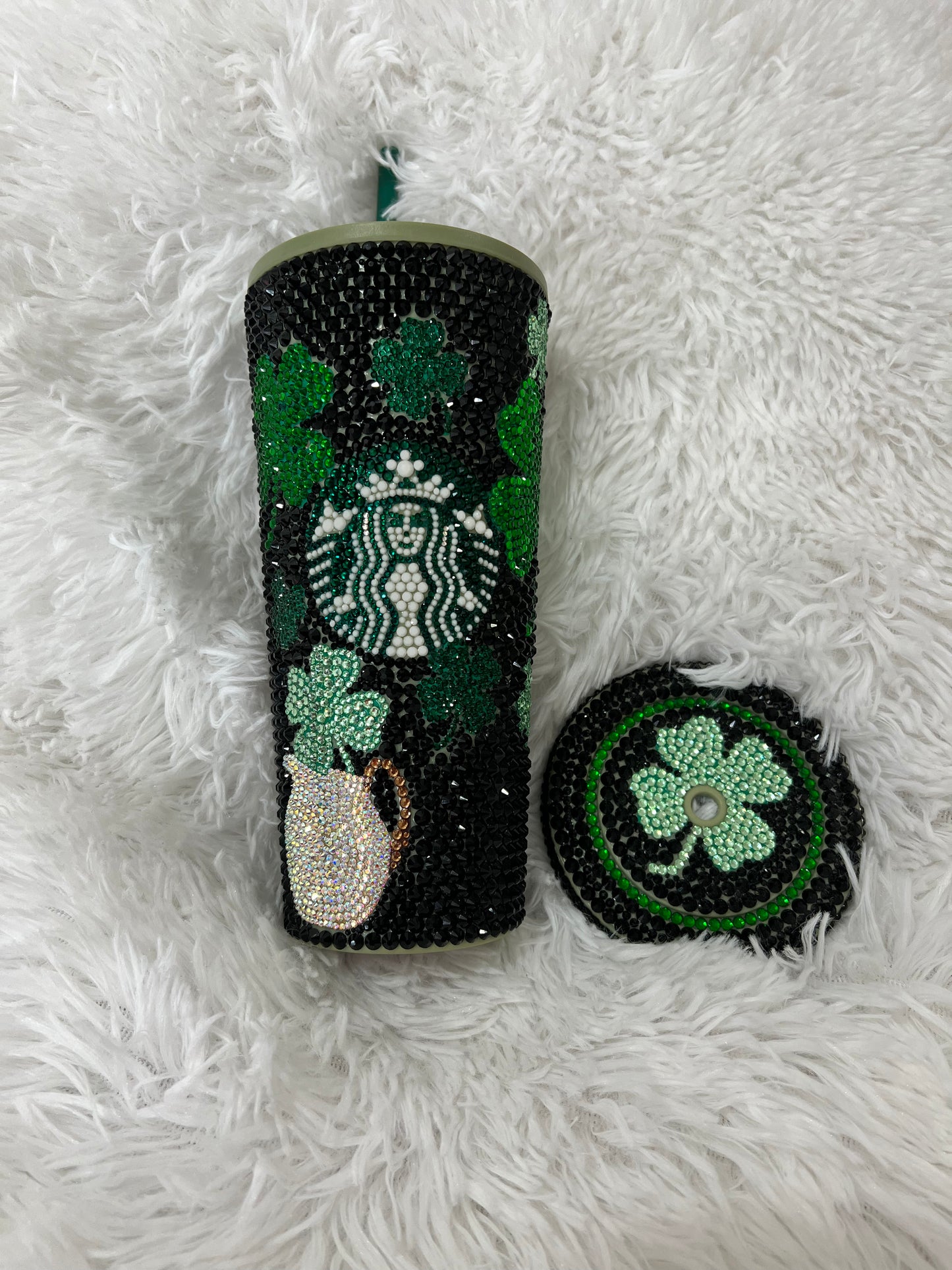 Good Luck Shamrock Tumbler