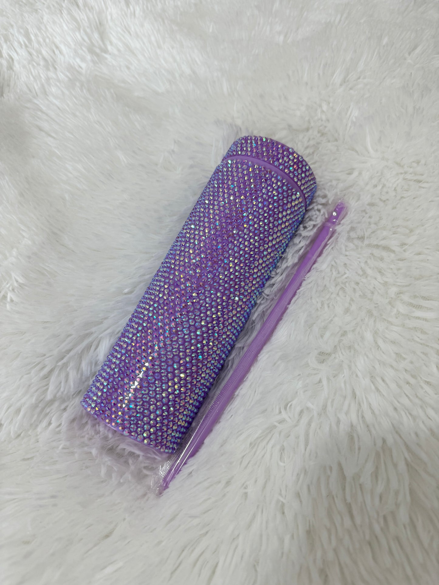 Light Purple Bling Tumbler