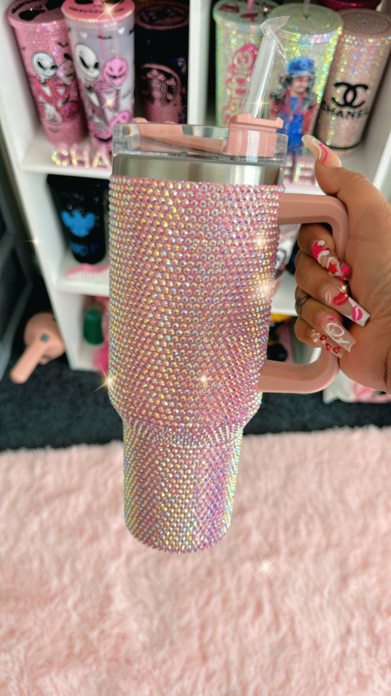 40 OZ Tumbler with handle