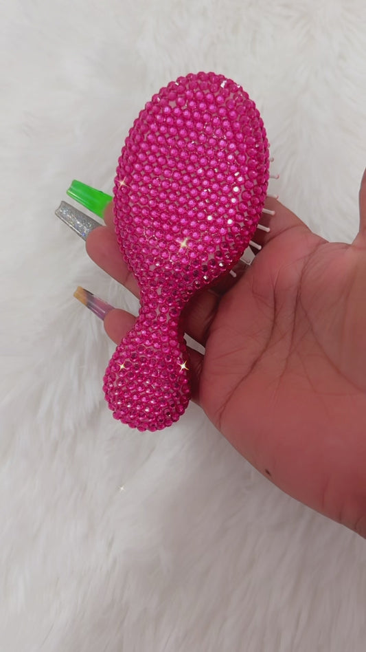 Hot Pink Hair Brush