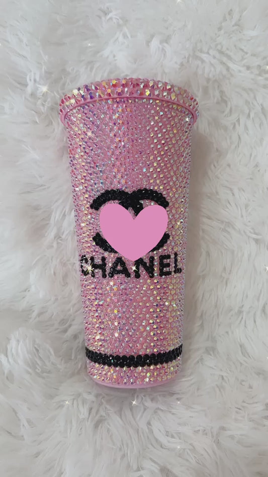 Pink Designer Tumbler